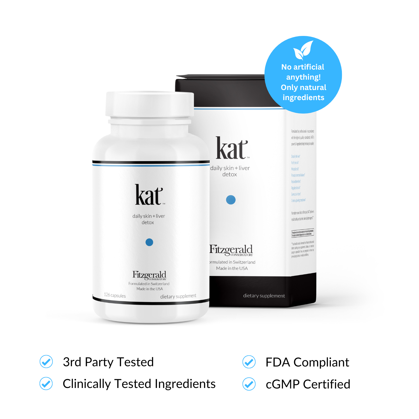 Kat Daily Skin Detox Bottle and Packaging